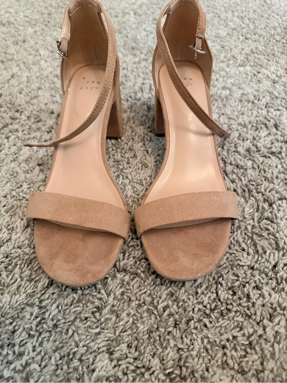 A New Day Women’s Tan Heels - Picture 1 of 2